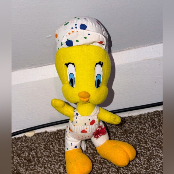 Looney Tunes Mania Other - Vintage plush of Piolín painter of Looney Tunes, from 1998